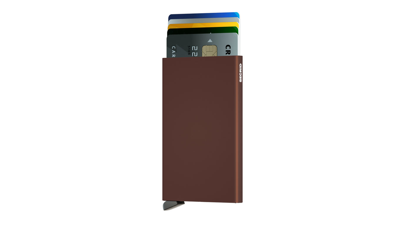 Secrid Cardprotector Brown - Unisex - Doplněk Secrid - Hnědé - C-BROWN - Velikost: UNI