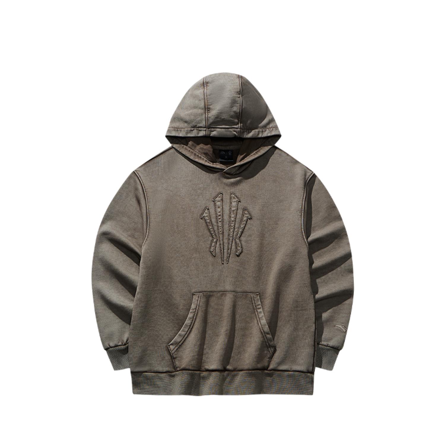 Anta KAI HELA Hoodie Brown - Pánské - Mikina Anta - Hnědé - 872541710-3