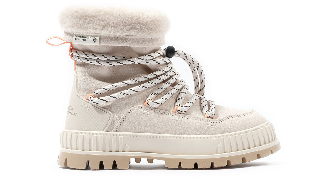 Palladium Pallashock Hiver W 4.5 - Dámské - Tenisky Palladium - Hnědé - 94349-175-M