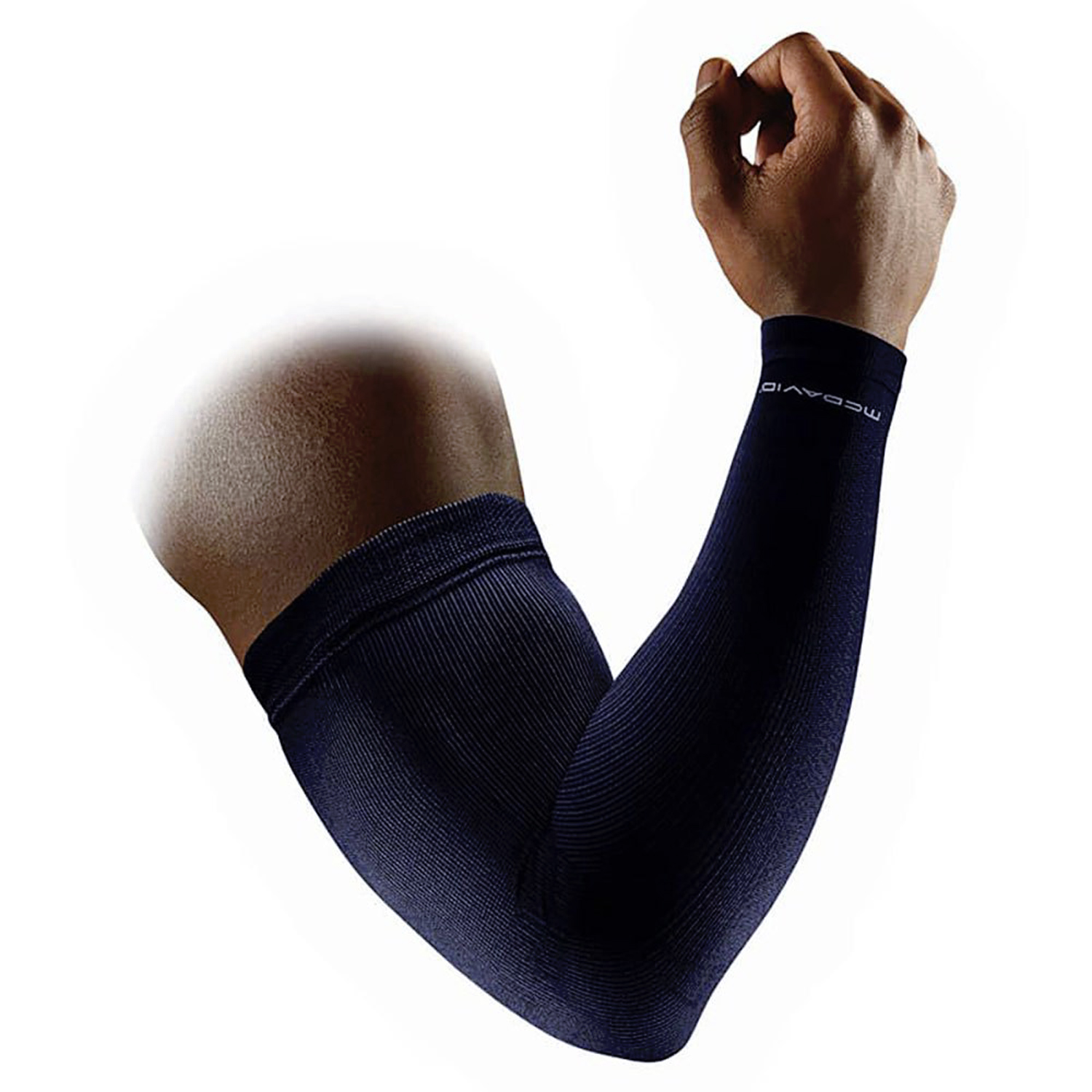 Levně McDavid Elite Compression Arm Sleeve Black/Blue - Unisex - Rukáv McDavid - Černé - 8837-BLACK