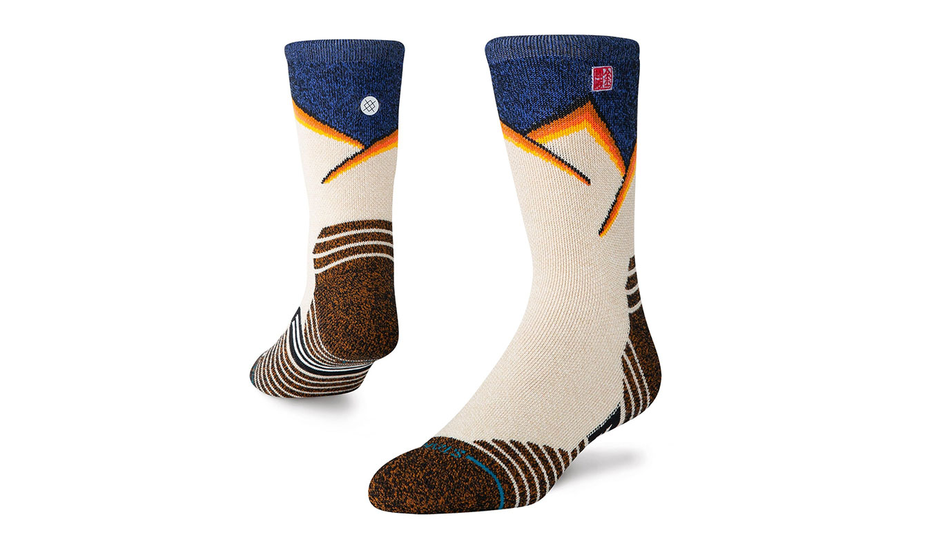 Levně Stance Slopes Wool Crew 5,5-8-(M) - Unisex - Ponožky Stance - Vícebarevné - A488C25SLO-MUL