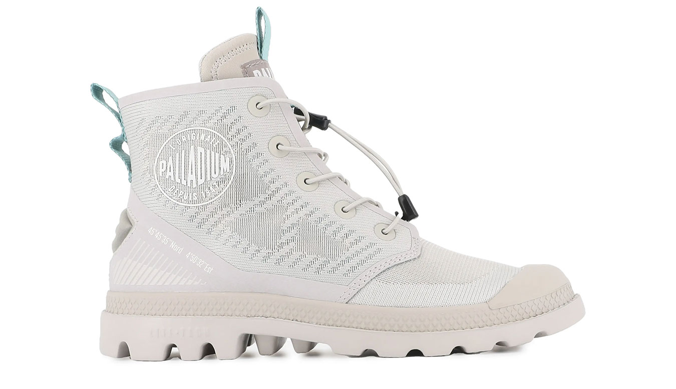 Levně Palladium Pampa Lite Travel VT Natural Grey M - Unisex - Tenisky Palladium - Šedé - 74472-096-M