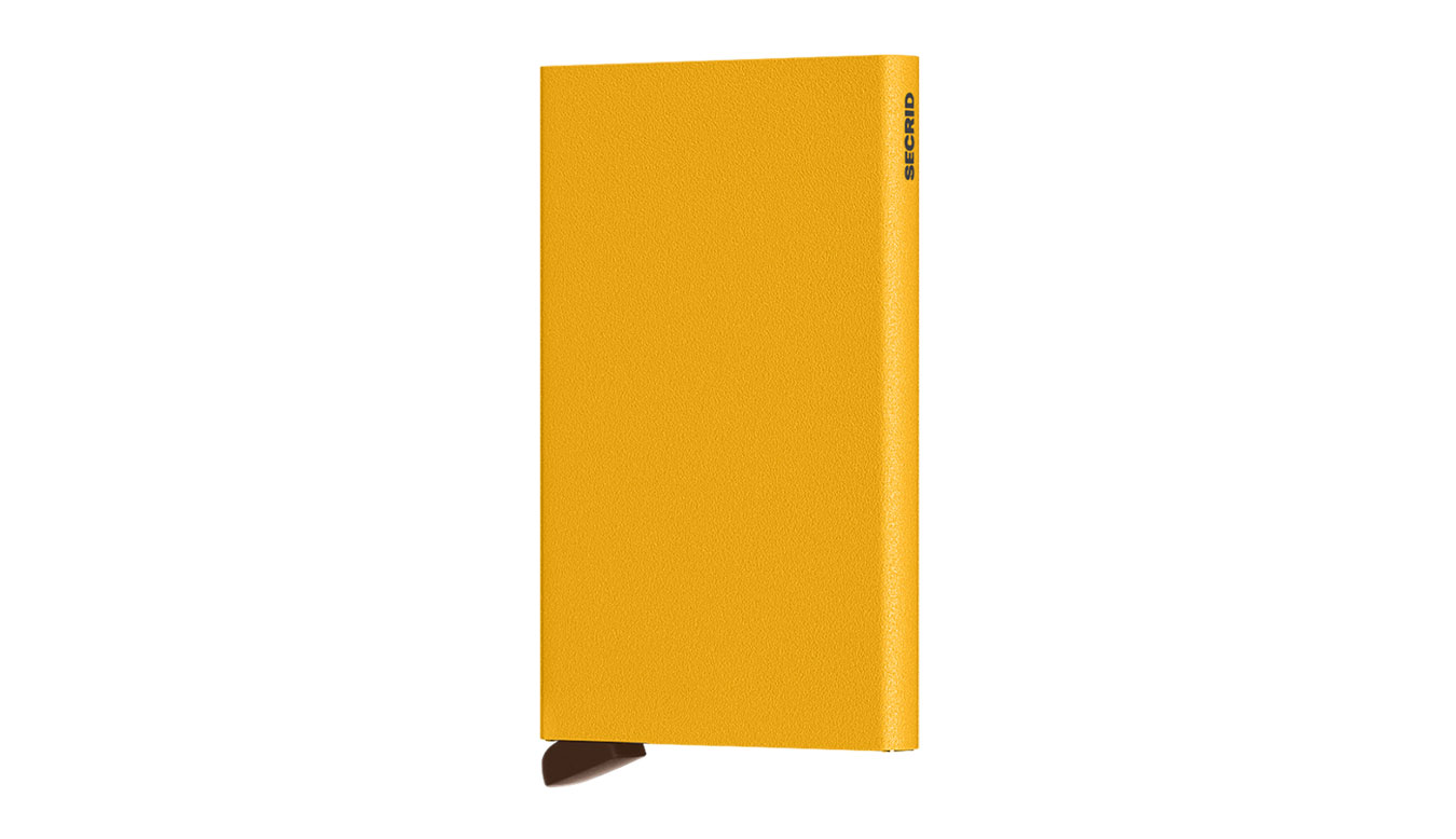 Secrid Cardprotector Powder Ochre - Unisex - Doplněk Secrid - Žluté - CP-Ochre - Velikost: UNI