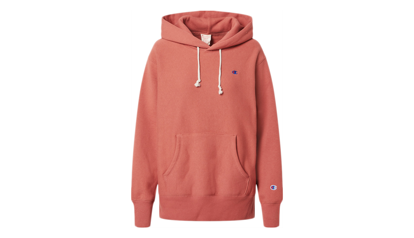 Champion Hooded Sweatshirt - Dámské - Mikina Champion - Oranžové - 113350_F20_RS045 - Velikost: L