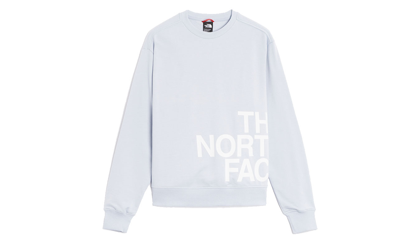 The North Face Blown Up Logo W Sweatshirt - Dámské - Mikina The North Face - Šedé - NF0A8545I0E - Velikost: S