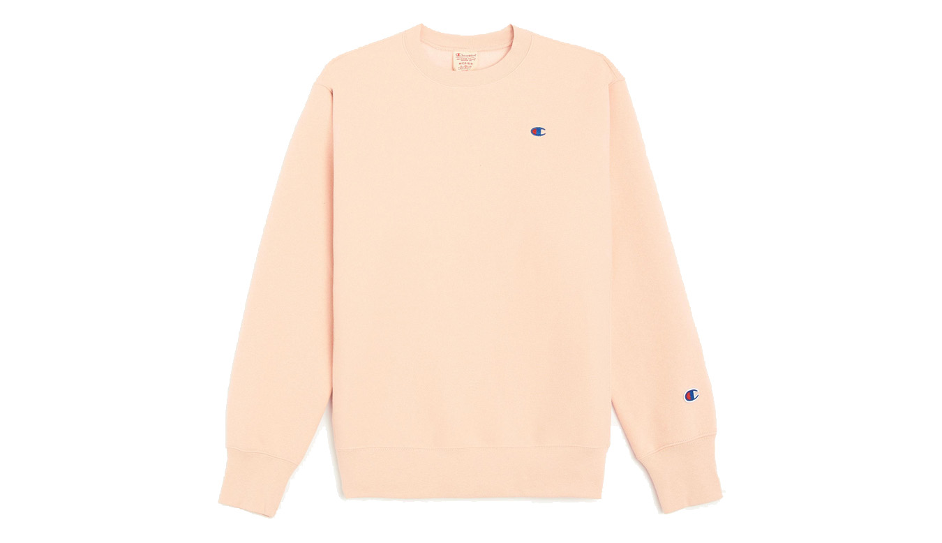 Champion Reverse Weave Crewneck - Dámské - Mikina Champion - Oranžové - 114789-PS103 - Velikost: S