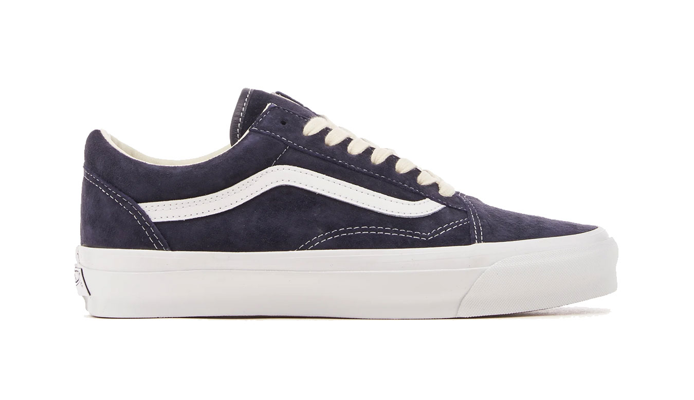 Vans Old Skool 36 LX Pig Suede Baritone Blue - Pánské - Tenisky Vans - Modré - VN000CNGCIE - Velikost: 42.5