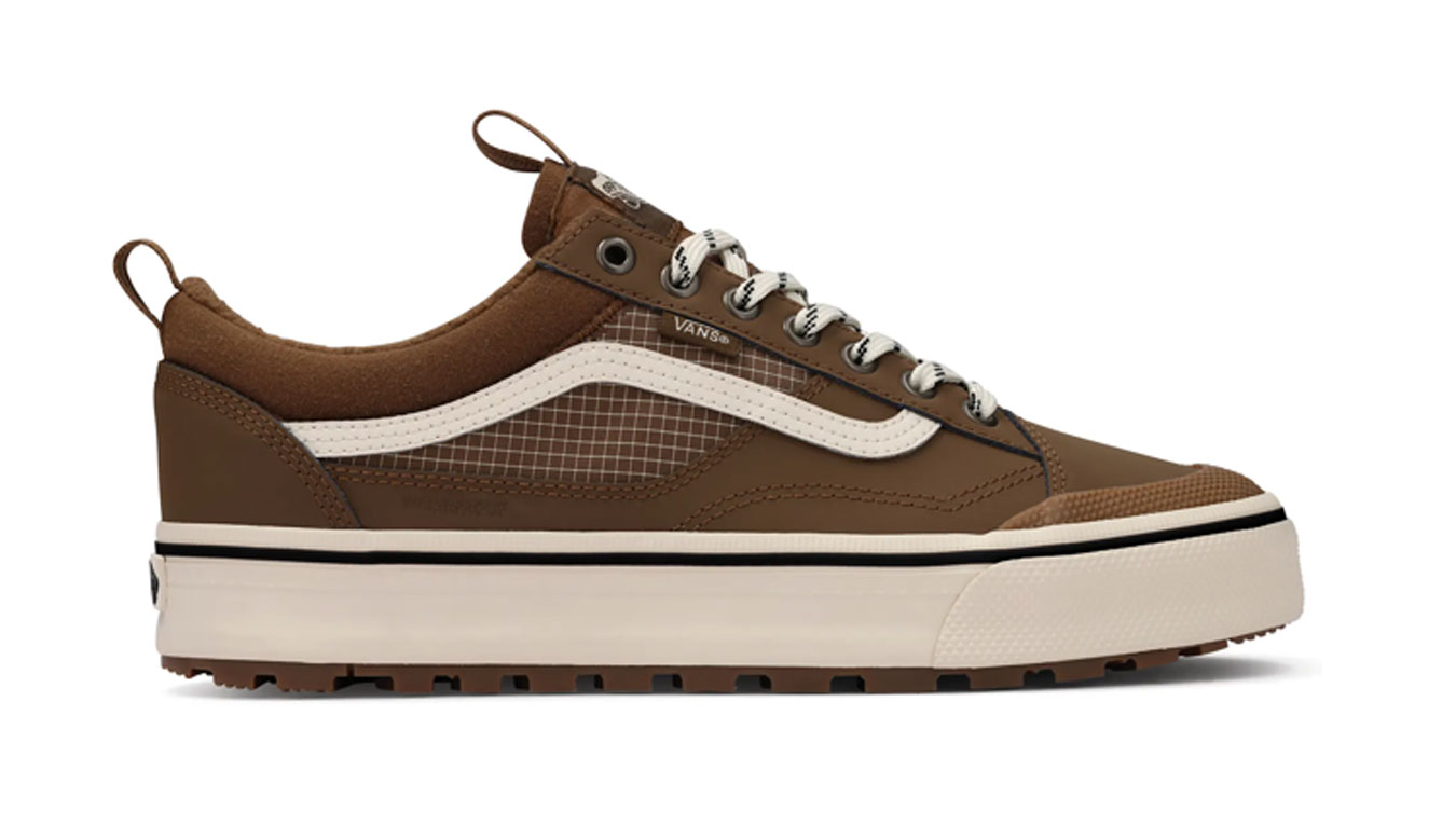 Vans MTE Old Skool Waterproof Insulated 7.5 - Unisex - Tenisky Vans - Hnědé - VN000DAZB7G - Velikost: 44