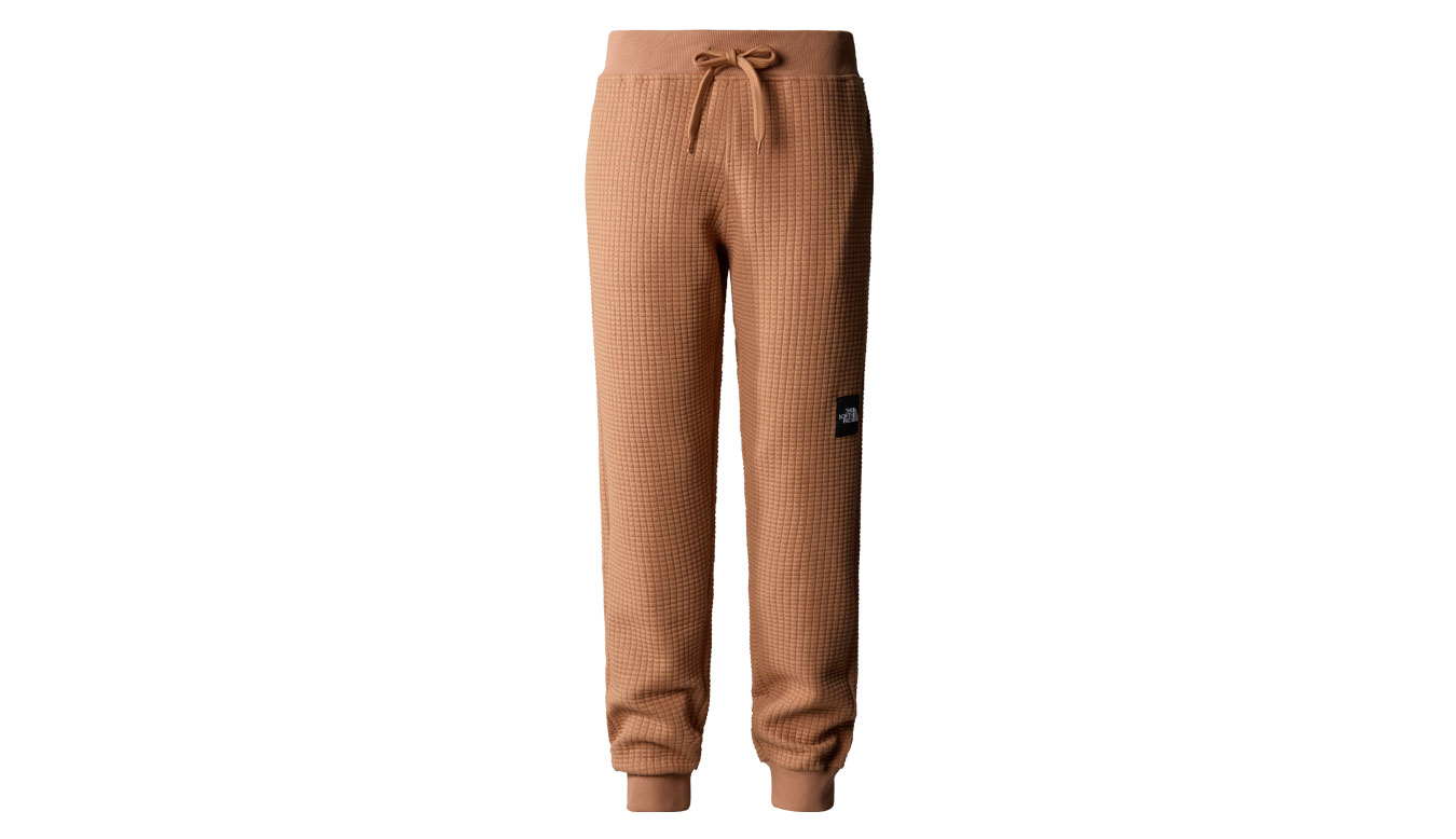 The North Face W Mhysa Quilted Trousers - Dámské - Kalhoty The North Face - Hnědé - NF0A5ICWN15 - Velikost: M