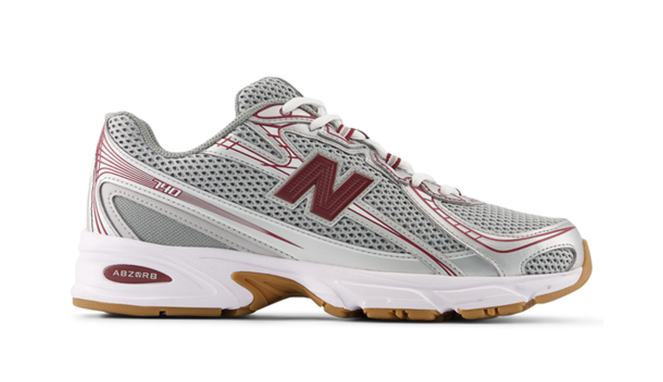 Levně New Balance U740MS2 - Unisex - Tenisky New Balance - Červené - U740MS2