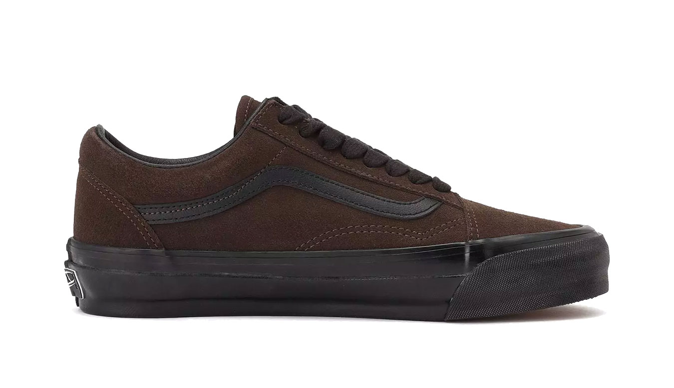 Vans LX Old Skool Suede Black Brown - Pánské - Tenisky Vans - Hnědé - VN000D56YS8 - Velikost: 42.5