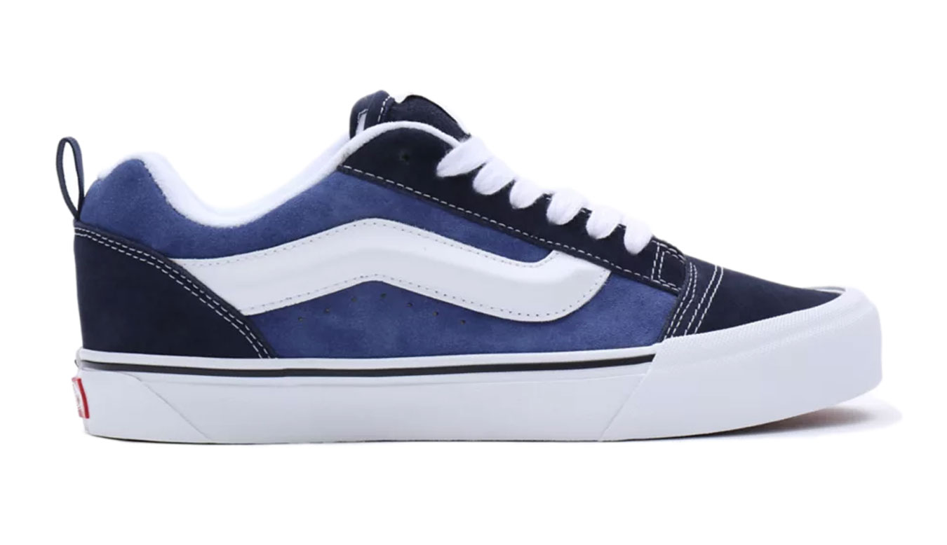 Vans Knu Skool - Unisex - Tenisky Vans - Modré - VN0009QCNWD - Velikost: 47