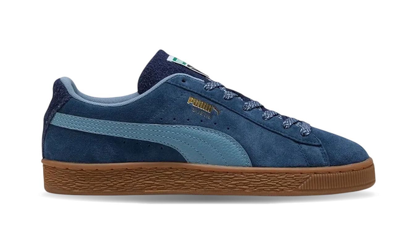 Puma Suede Fuzzy - Pánské - Tenisky Puma - Modré - 403227-01 - Velikost: 41