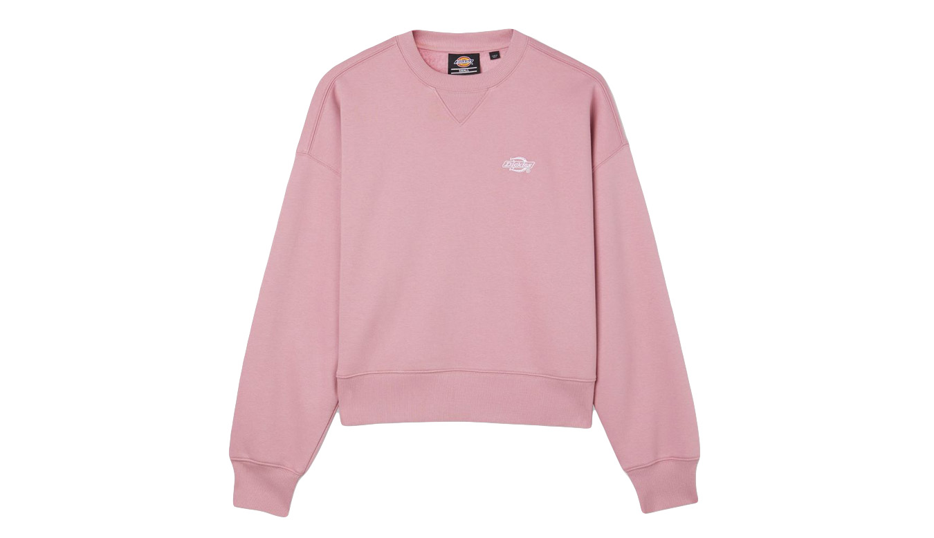 Dickies Summerdale Sweatshirt - Dámské - Mikina Dickies - Růžové - DK0A4XYXD01 - Velikost: L