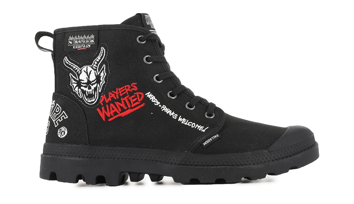 Levně Palladium Pampa Hellfire - Unisex - Tenisky Palladium - Černé - 74496-001-M