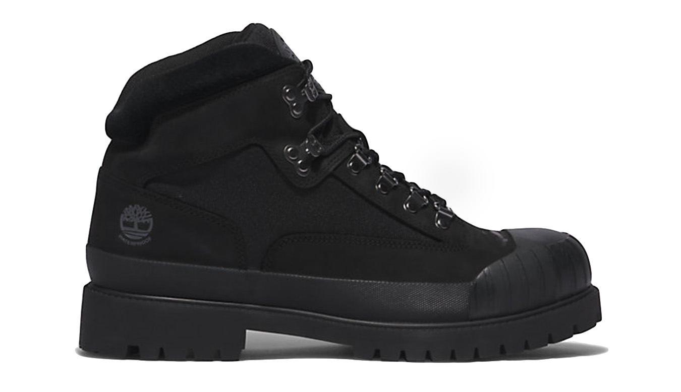 Timberland Heritage Rubber-Toe Hiking Boot - Pánské - Tenisky Timberland - Černé - A2QQ7-001 - Velikost: 43.5