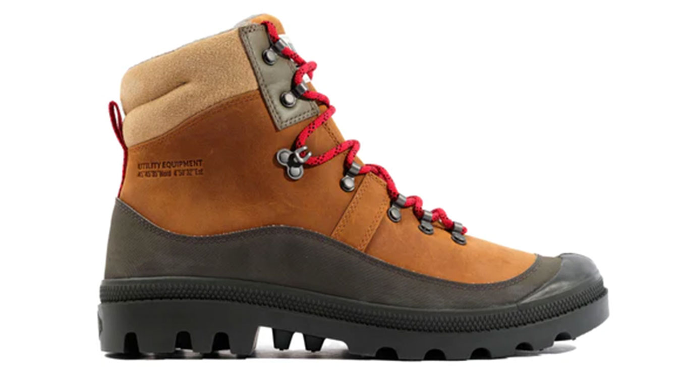 Palladium Pallabrousse Hiker WP+ Surf Tan - Pánské - Tenisky Palladium - Hnědé - 08840-275-M - Velikost: 42.5