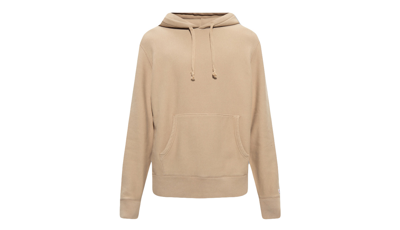 Champion x Todd Snyder Hooded Sweatshirt - Pánské - Mikina Champion - Hnědé - 217449-T099 - Velikost: L