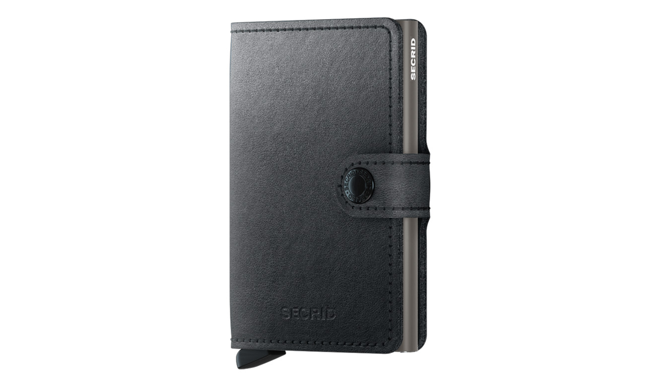 Secrid Miniwallet MIRUM Plant-Based Black - Unisex - Doplněk Secrid - Černé - MMi-Black - Velikost: UNI
