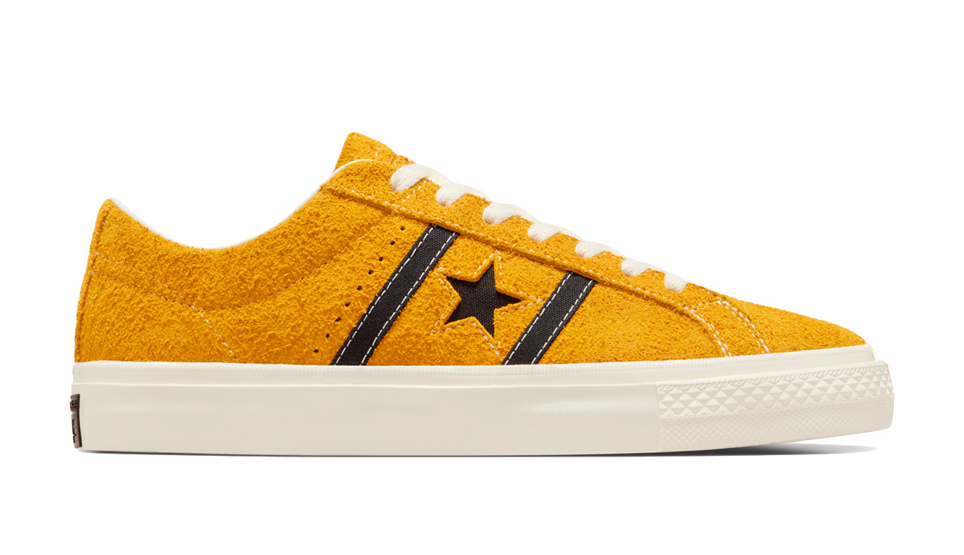 Converse One Star Academy Pro Suede - Pánské - Tenisky Converse - Žluté - A06425C - Velikost: 40