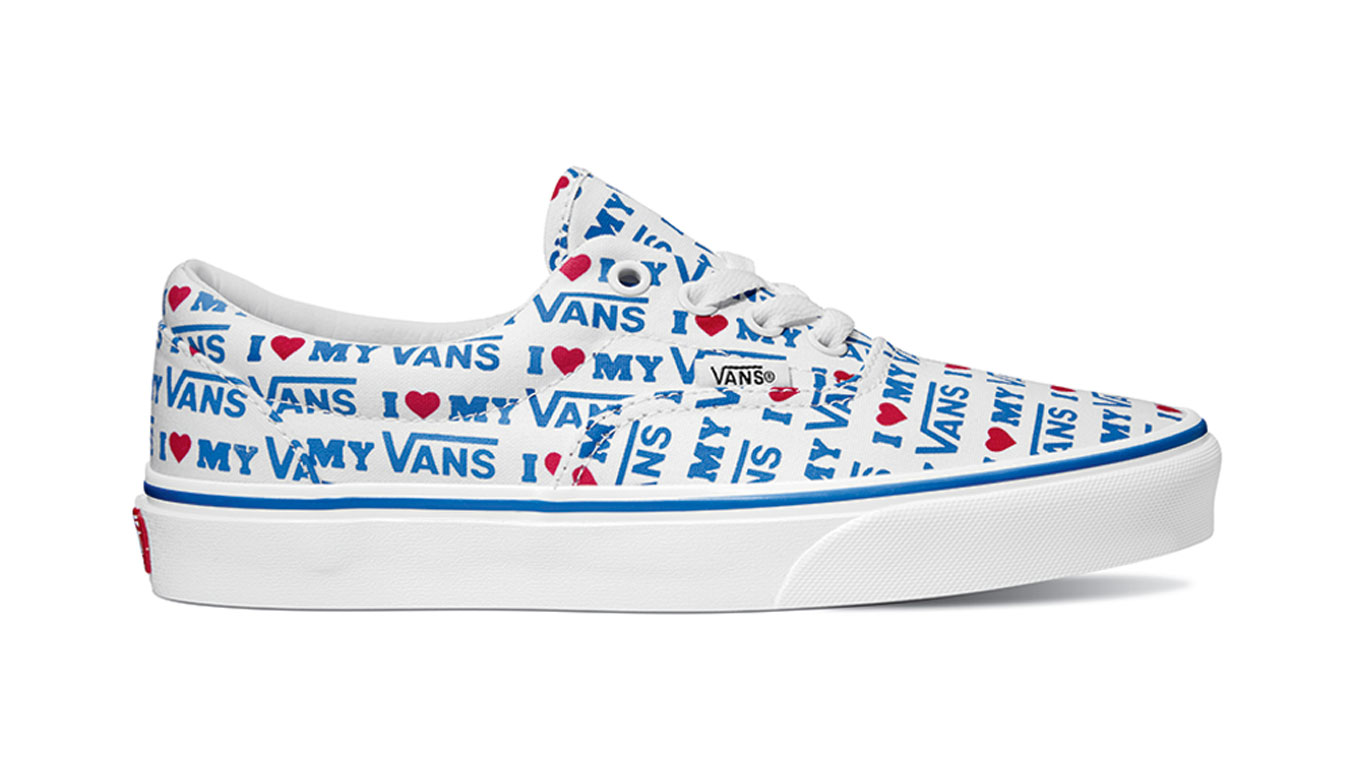 Vans Ua Era - Unisex - Tenisky Vans - Modré - VN0A38FRVP5 - Velikost: 36.5