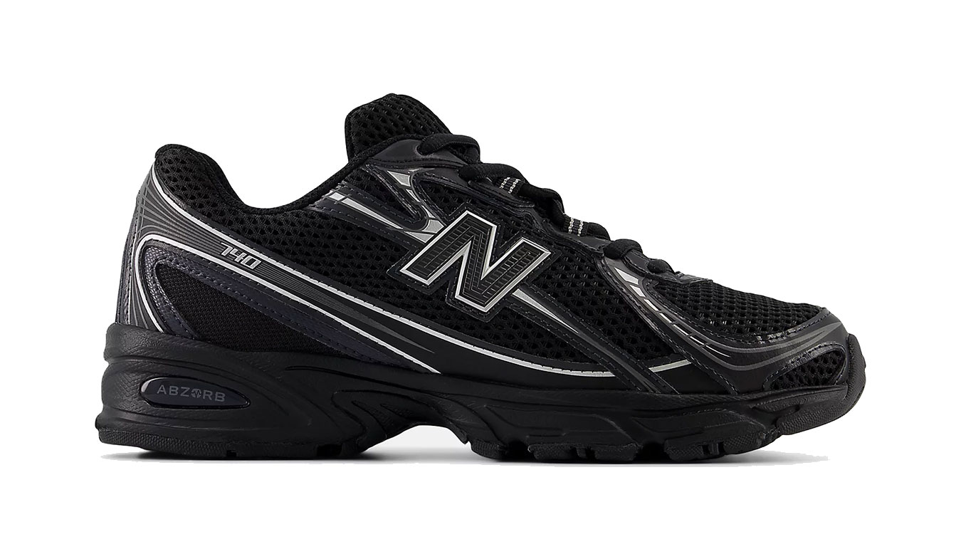 New Balance U740BM2 - Pánské - Tenisky New Balance - Černé - U740BM2 - Velikost: 42.5