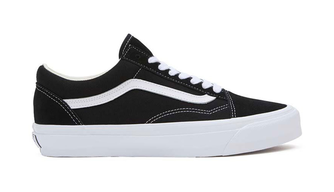 Vans Premium Old Skool 36 Shoes - Pánské - Tenisky Vans - Černé - VN000CQDBA2 - Velikost: 44.5