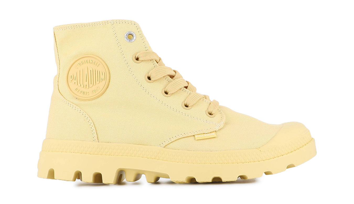 Palladium Mono Chrome Yellow Twist M - Unisex - Tenisky Palladium - Žluté - 73089-725-M - Velikost: 38