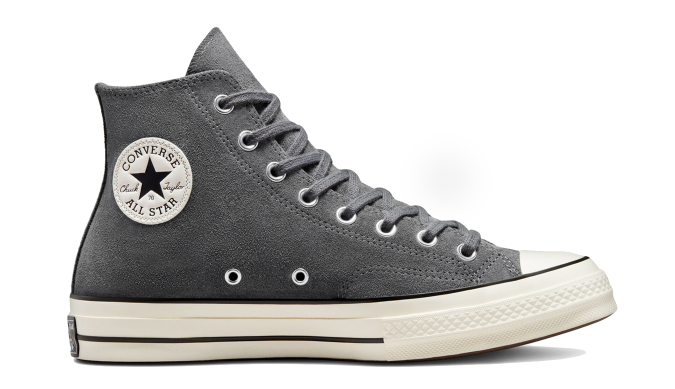 Converse Chuck 70 Suede - Pánské - Tenisky Converse - Šedé - A02753C - Velikost: 38