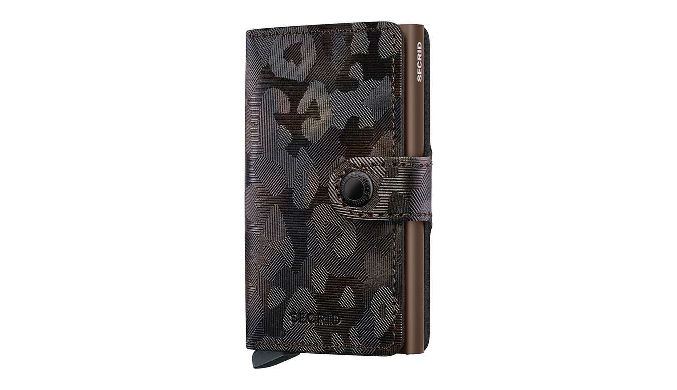 Secrid Miniwallet Jungle Brown - Unisex - Doplněk Secrid - Hnědé - MJu-Brown - Velikost: UNI