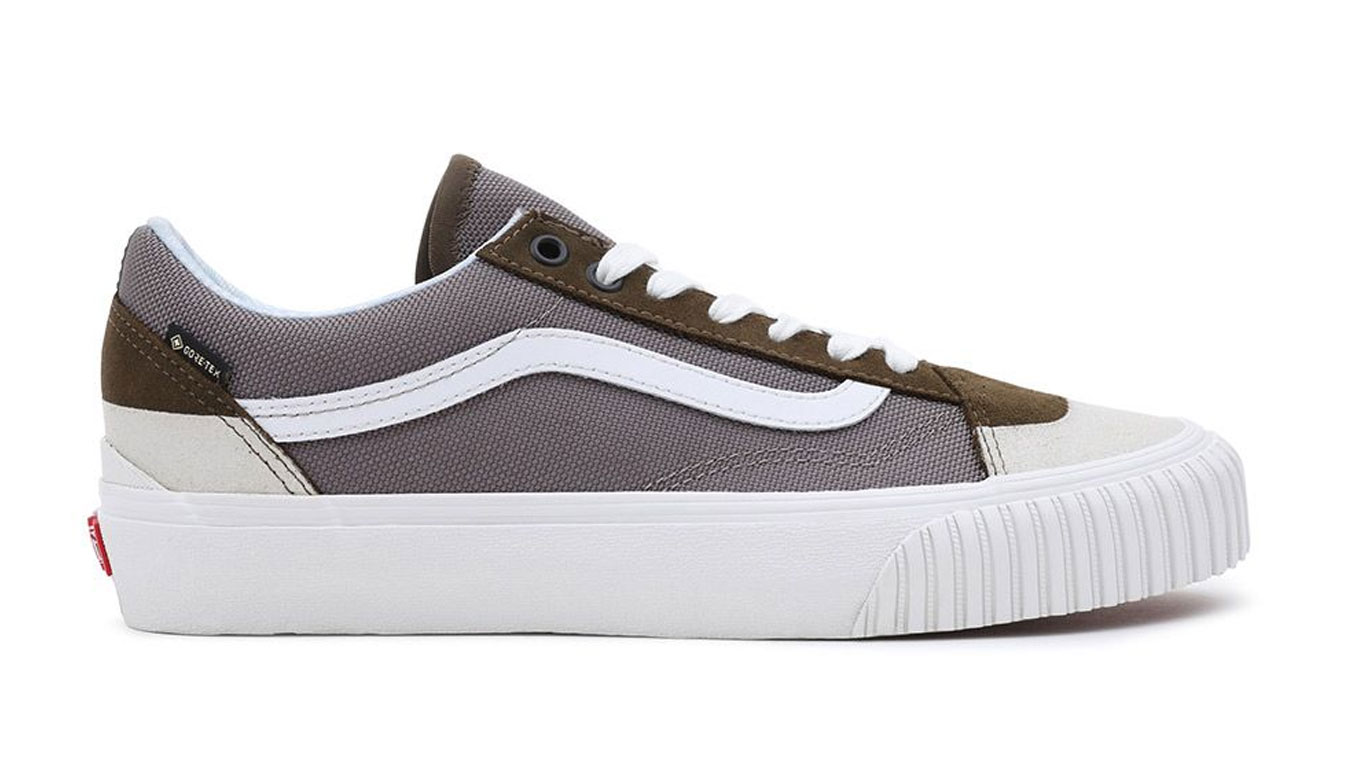 Vans Old Skool Gore-tex Olive - Pánské - Tenisky Vans - Zelené - VN0A4V9WOLV - Velikost: 44.5
