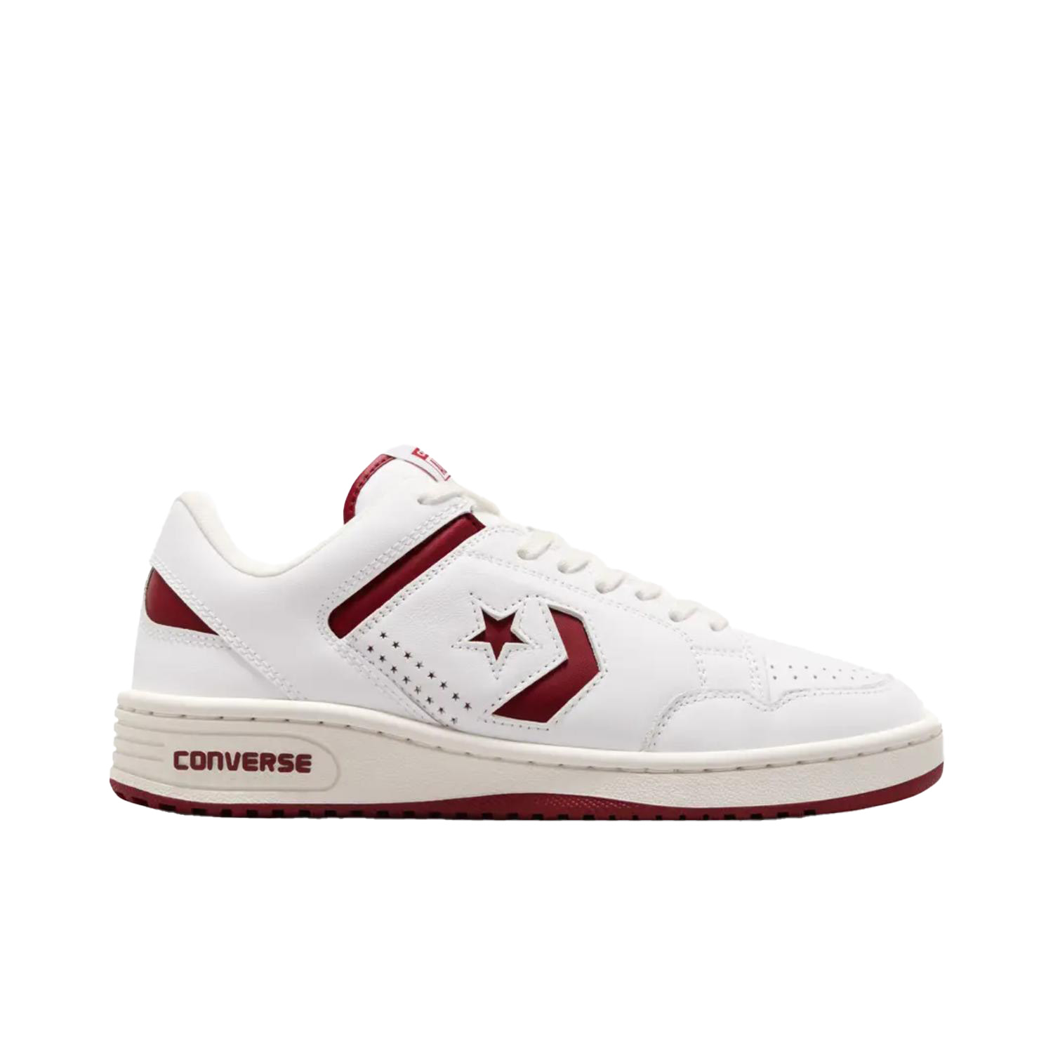 Levně Converse Weapon "White Park Red" - Pánské - Tenisky Converse - Bílé - A12744C