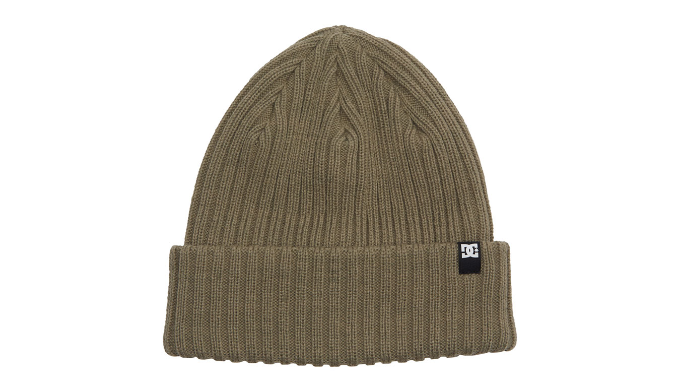 DC Shoes Fish N Destroy 2 Cuffed Beanie Vetiver - Unisex - Čepice DC Shoes - Zelené - ADYHA04076-VET - Velikost: UNI