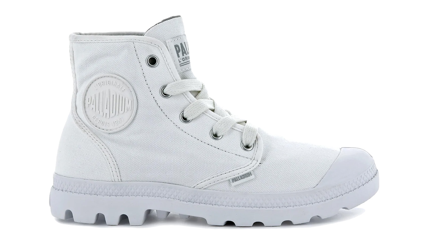 Palladium Boots W Pampa Hi - Dámské - Tenisky Palladium - Šedé - 92352-116-M - Velikost: 37