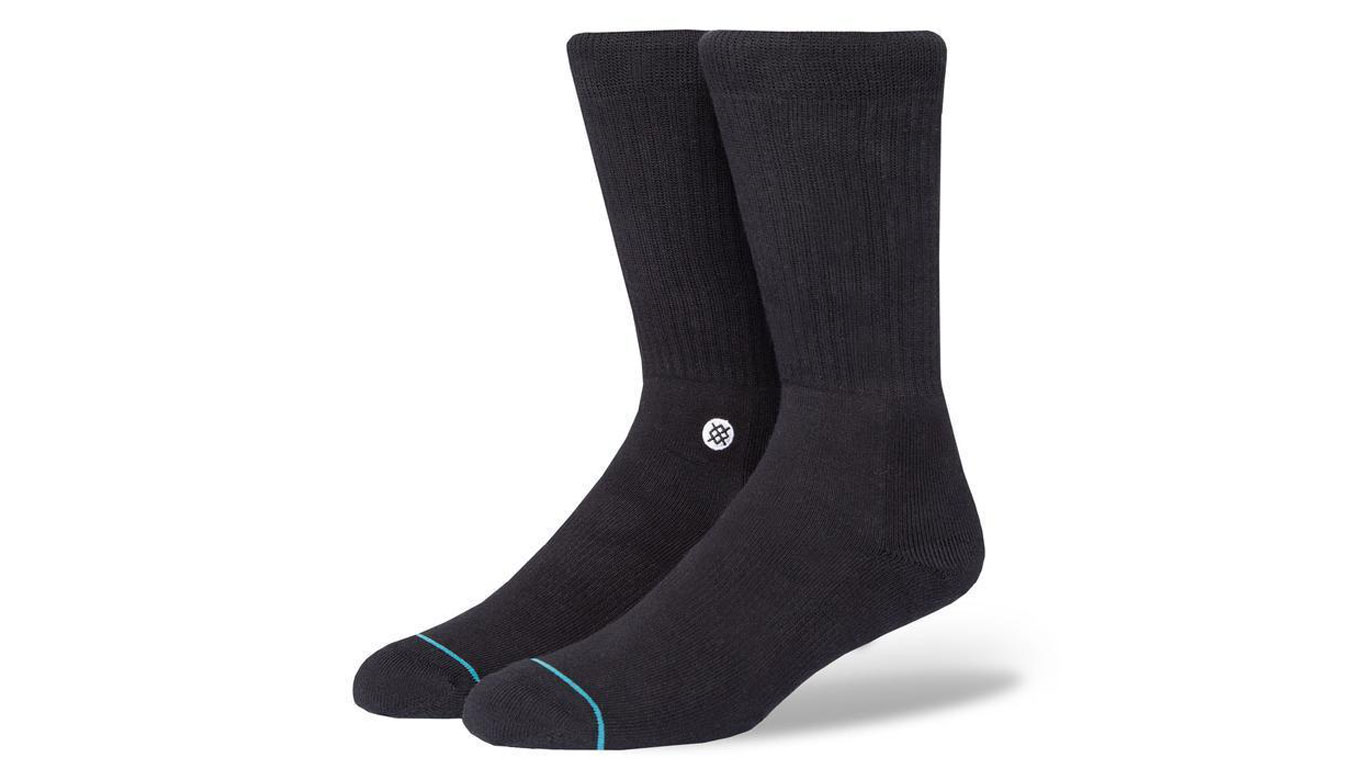 Stance Icon black White - Pánské - Ponožky Stance - Černé - M311D14ICO-BLW - Velikost: 38-42