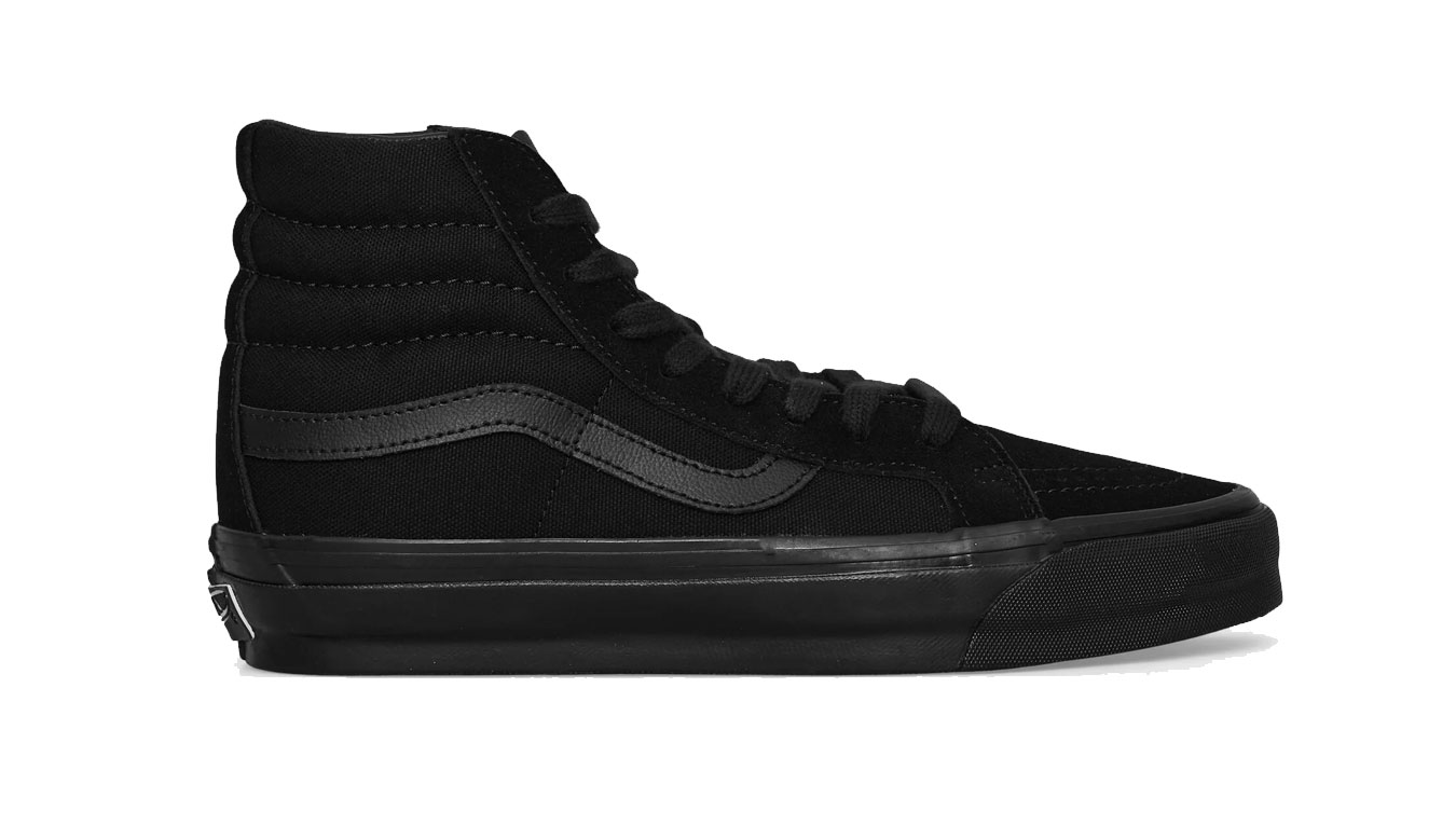 Vans LX Sk8-Hi Reissue 38 - Pánské - Tenisky Vans - Černé - VN000CR0BKA1 - Velikost: 40.5