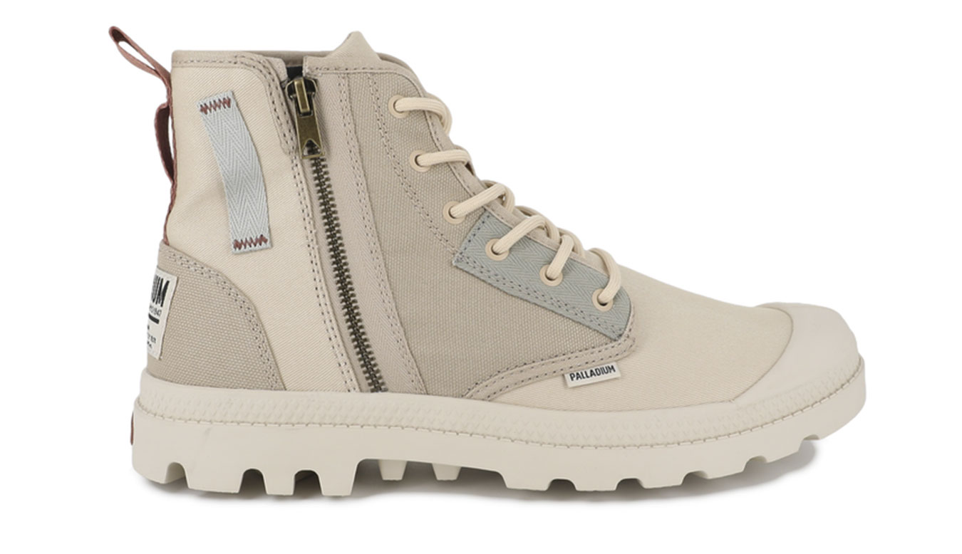 Palladium Pampa Detroit Zip SU 7.5 - Pánské - Tenisky Palladium - Hnědé - 04612-221-M - Velikost: 41.5