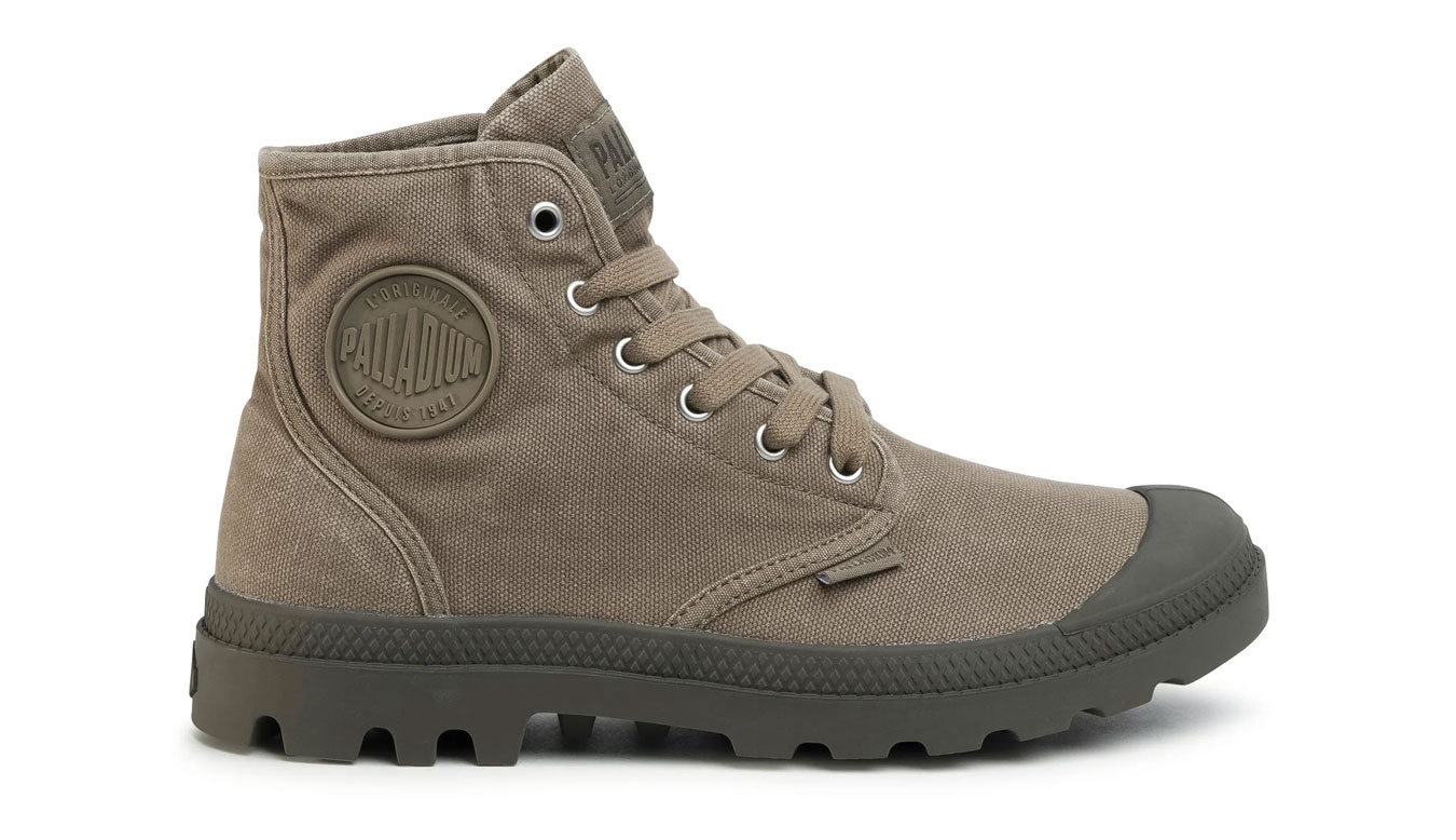 Palladium Pampa Hi - Pánské - Tenisky Palladium - Zelené - 02352-308-M - Velikost: 41