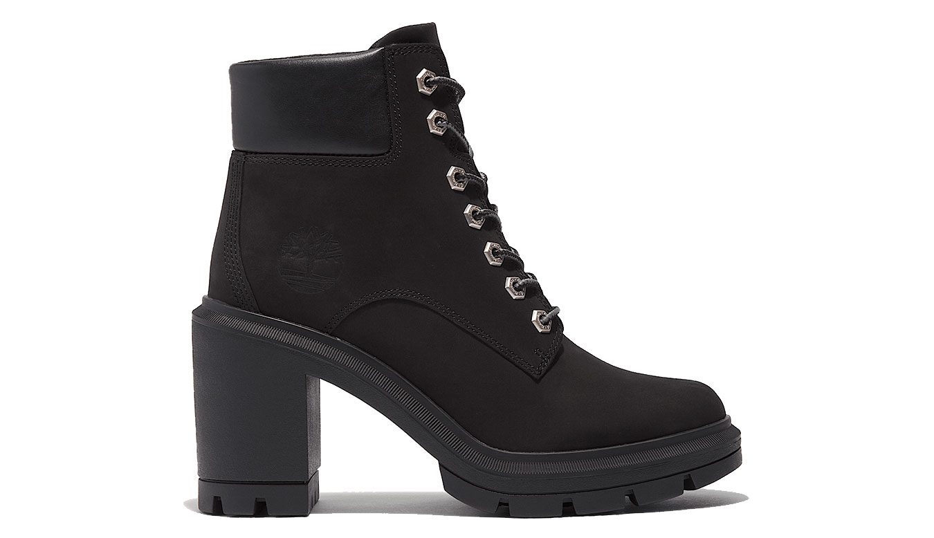 Timberland Women’s Allington Heights 6 Inch Boot Black - Dámské - Tenisky Timberland - Černé - A5Y6C-015 - Velikost: 38.5