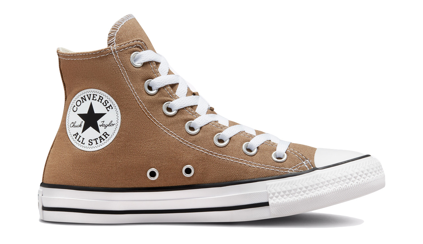 Converse Chuck Taylor All Star Seasonal Color - Dámské - Tenisky Converse - Hnědé - A00786C - Velikost: 36