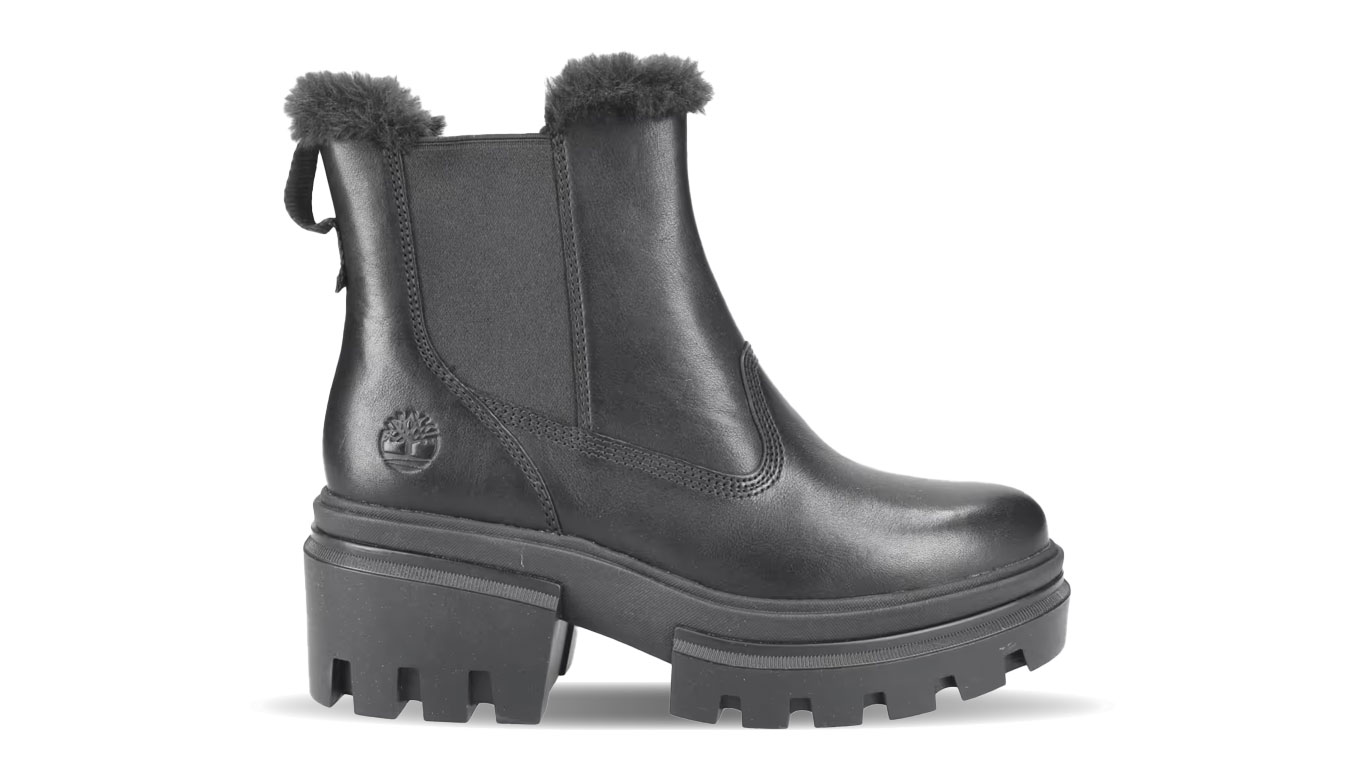Levně Timberland Everleigh Boot Warm Black - Dámské - Tenisky Timberland - Černé - A5ZNV-015