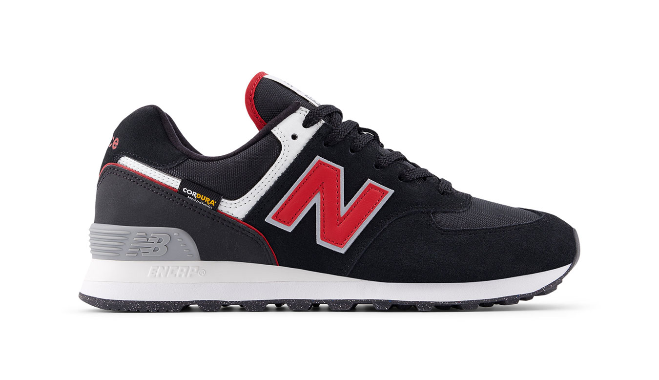 New Balance U5748JL 6 - Unisex - Tenisky New Balance - Černé - U5748JL - Velikost: 45