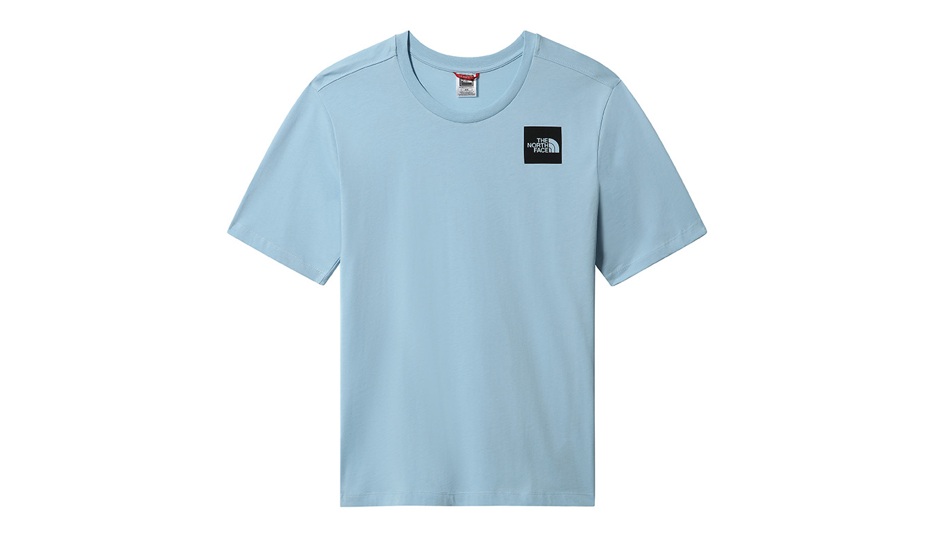 The North Face W Relaxed Fine T-shirt - Dámské - Triko The North Face - Modré - NF0A4SYA3R3 - Velikost: XS
