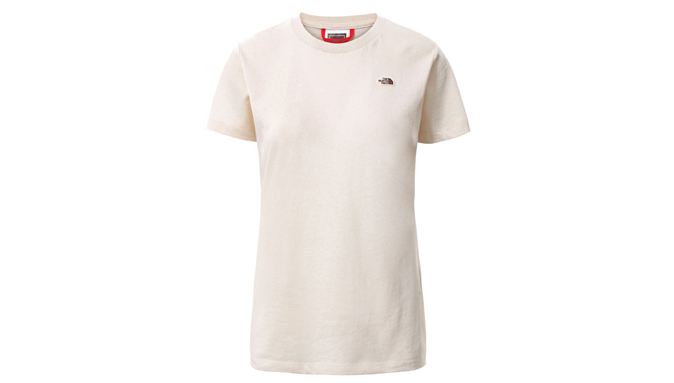 The North Face W S/S Scrap Tee - Dámské - Triko The North Face - Hnědé - NF0A55GWLE7 - Velikost: S