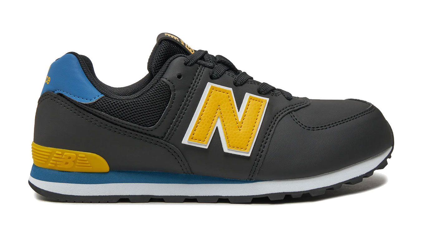 New Balance GC574KIB Kids - Dětské - Tenisky New Balance - Černé - GC574KIB - Velikost: 40