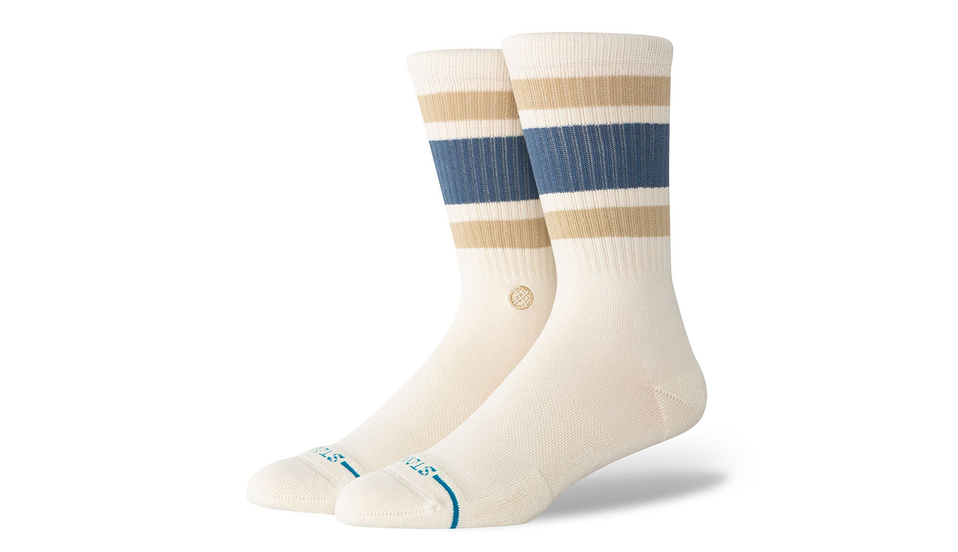 Levně Stance Boyd St 8,5-11,5-(L) - Unisex - Ponožky Stance - Hnědé - A556A20BOS-IVO