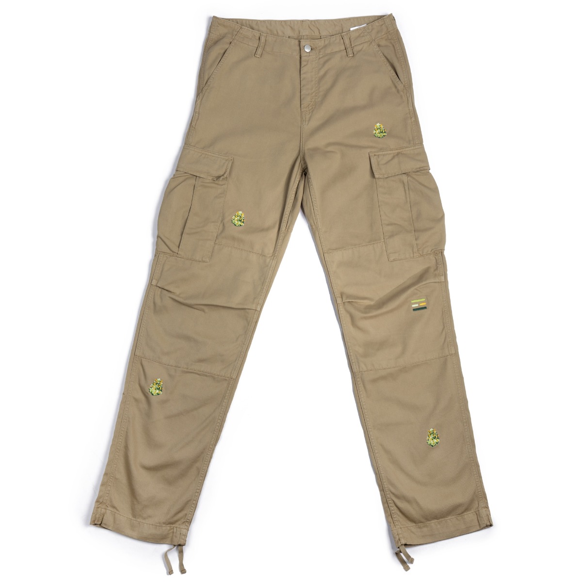 The Streets Carhart 420 Pants Beige - Pánské - Kalhoty The Streets - Hnědé - ST420PBEI - Velikost: W36/L32