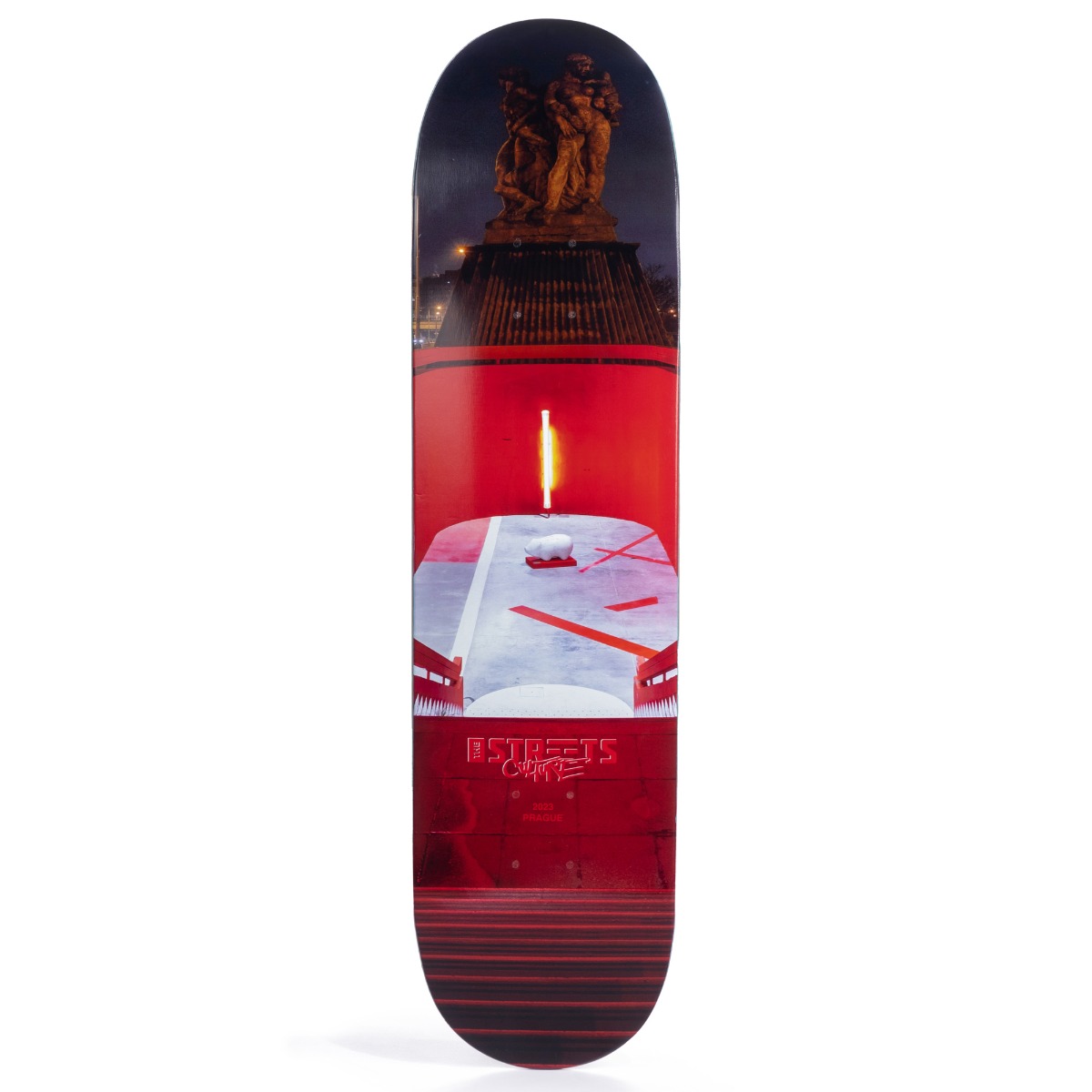 The Streets Culture Skateboard - Unisex - Skate Prkno The Streets - ČErné - Strtscultsboard - Velikost: Uni-image