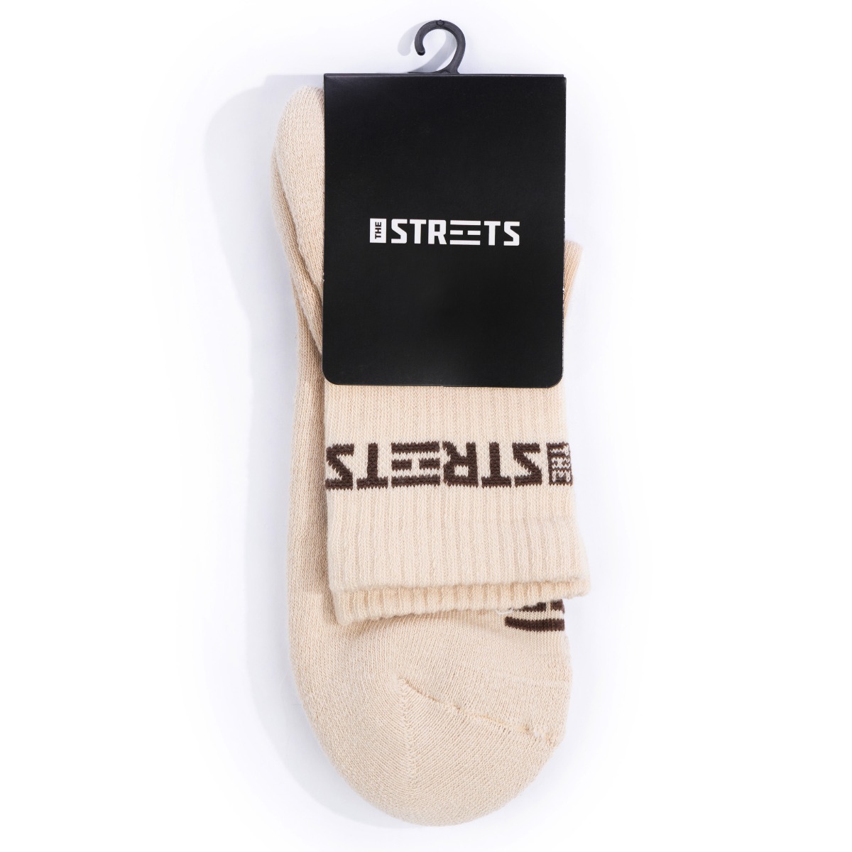 The Streets Brown Socks - Unisex - Ponožky The Streets - Hnědé - STRTSSCKSBRWN - Velikost: XL