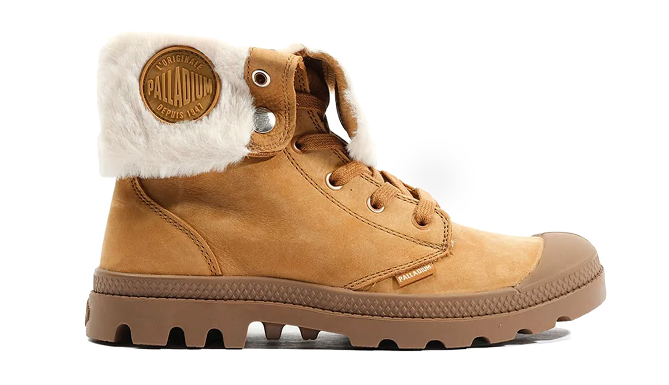Palladium Baggy Nubuck WL - Dámské - Tenisky Palladium - Hnědé - 97962-237-M - Velikost: 38